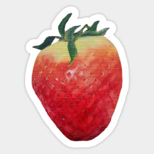 Strawberry - painted berry Sticker